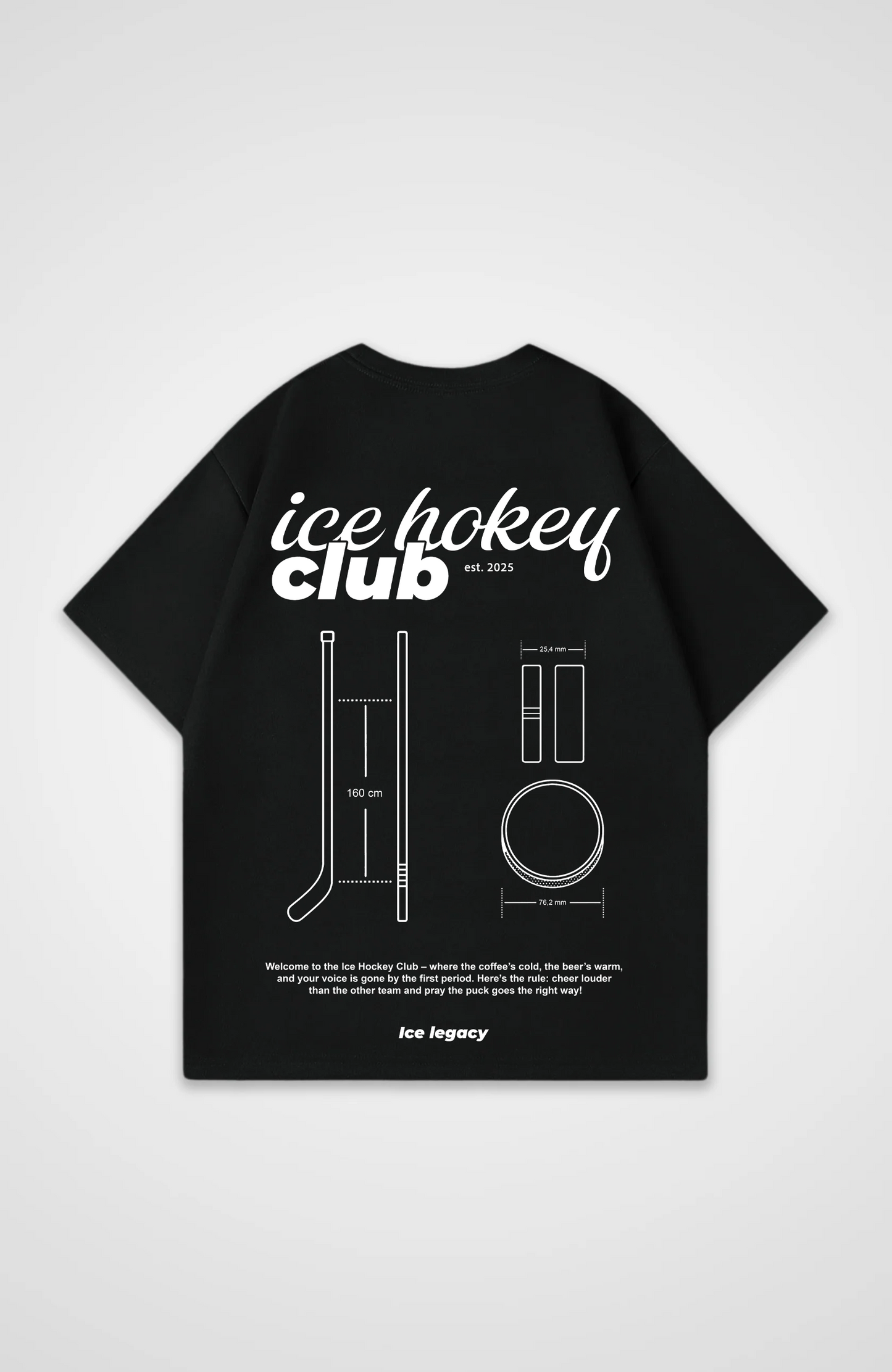 Ice hokey club Oversized Shirt