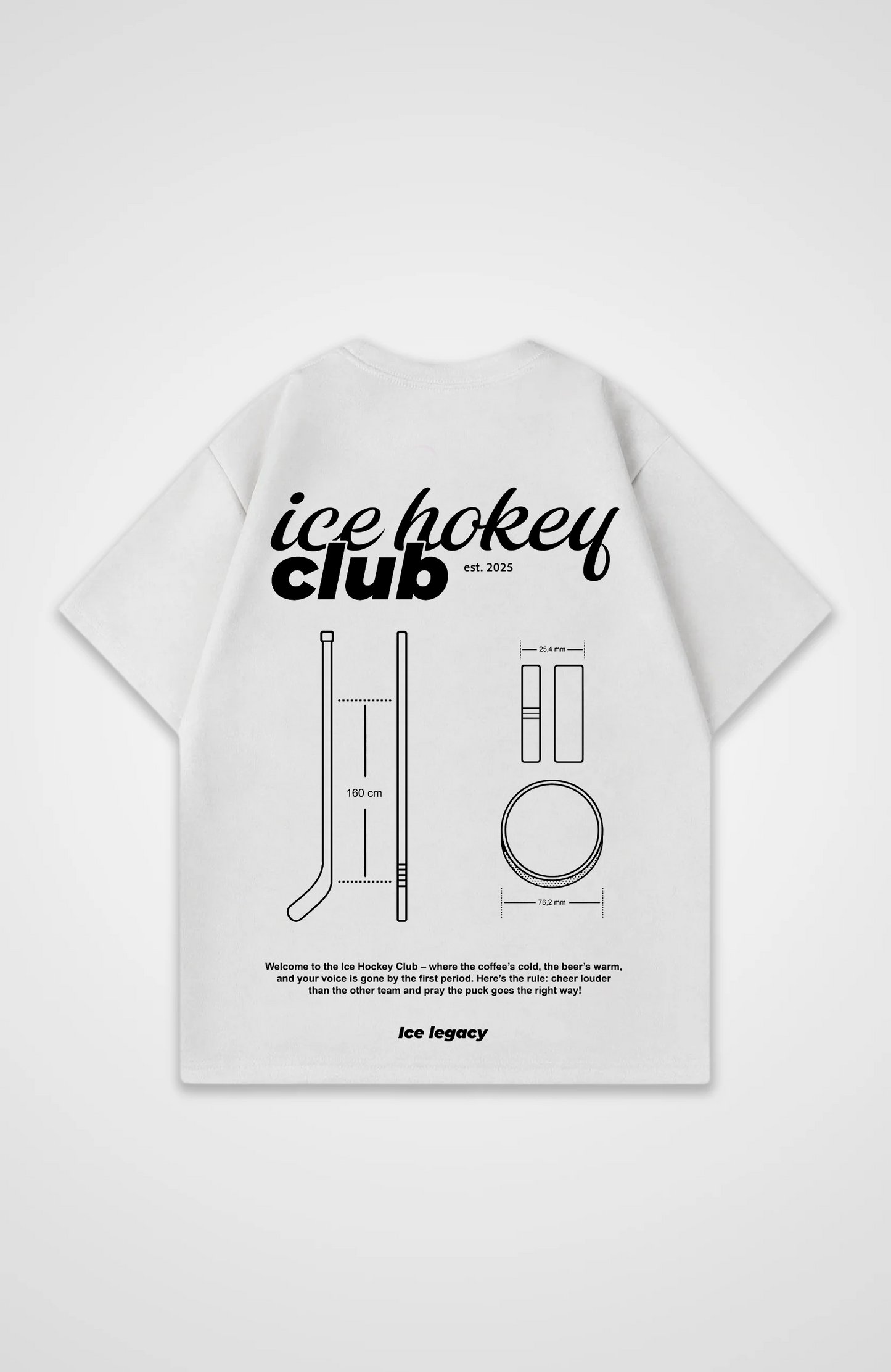 Ice hokey club Oversized Shirt