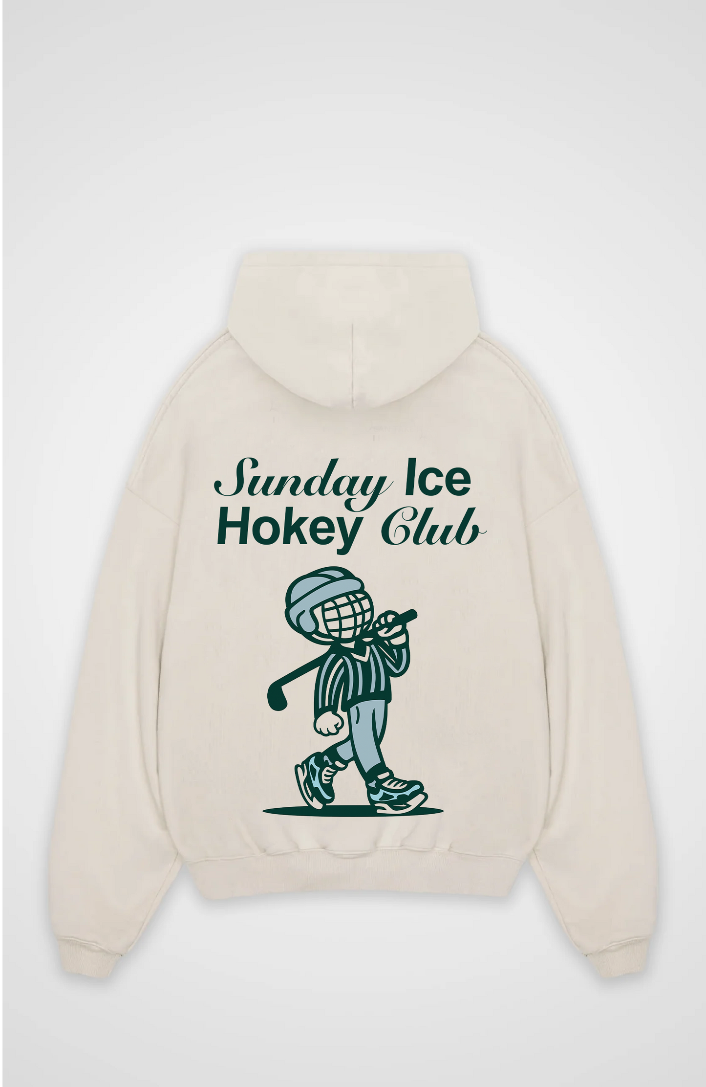 Sunday Ice hokey Club Oversized Hoodie