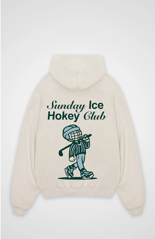 Sunday Ice hokey Club Oversized Hoodie