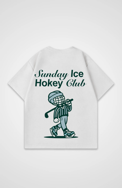 Sunday Ice Hokey Club Oversized Shirt