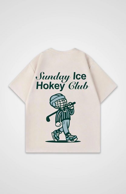 Sunday Ice Hokey Club Oversized Shirt