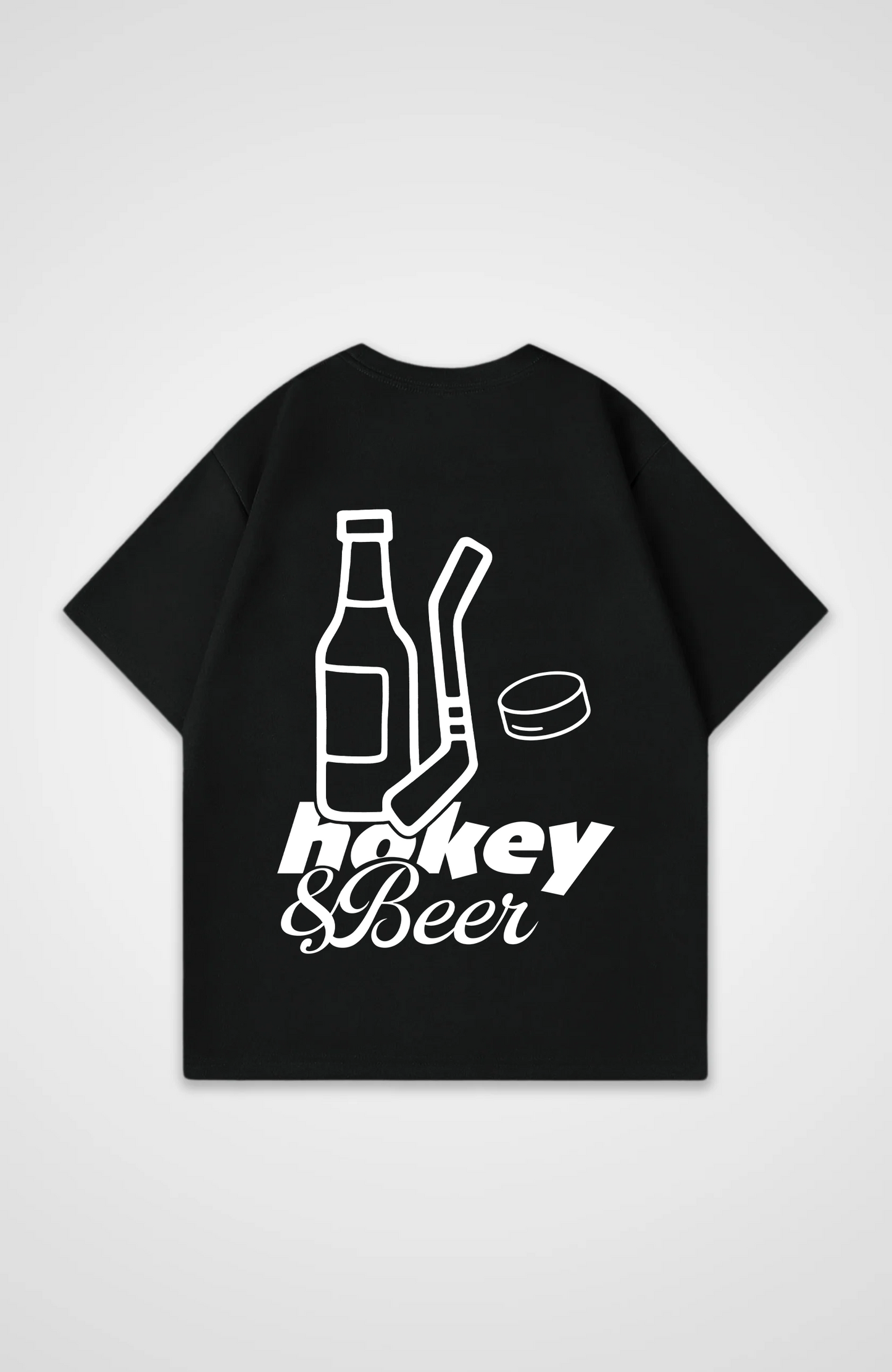 Hokey & Beer Oversized Shirt