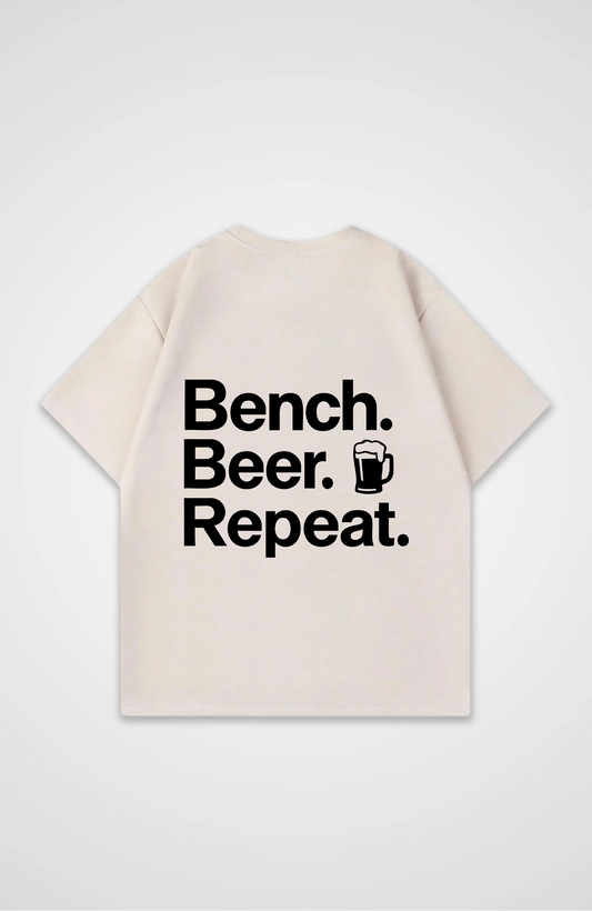 Bench Beer Repeat Oversized Shirt