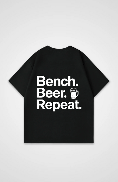Bench Beer Repeat Oversized Shirt