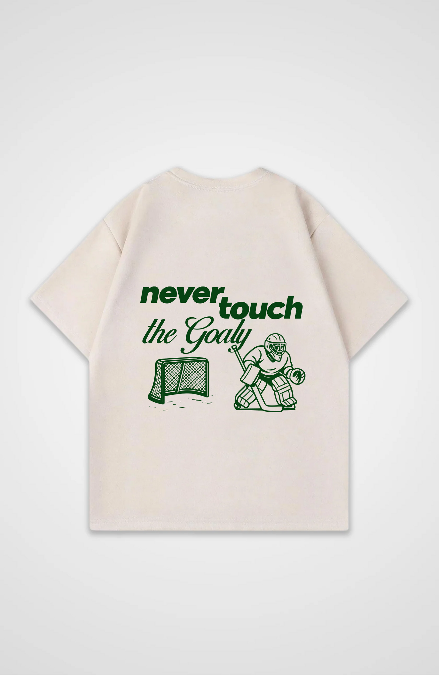 Never touch the Goaly Oversized Shirt