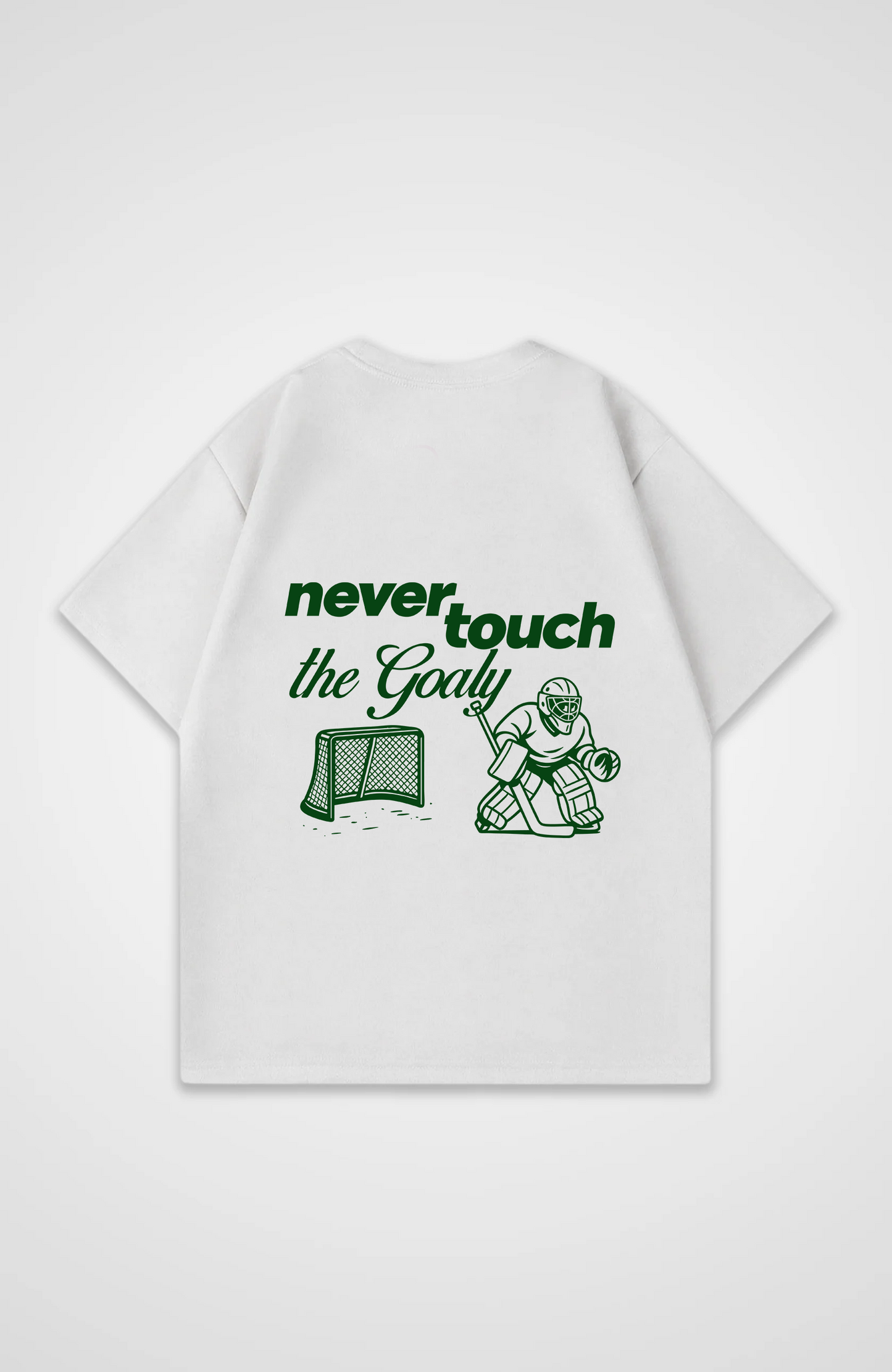 Never touch the Goaly Oversized Shirt